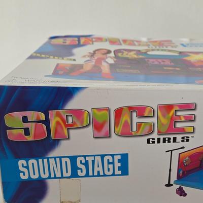 LOT 58B: Galoob Spice Girls Stage & Spice Girl Dolls