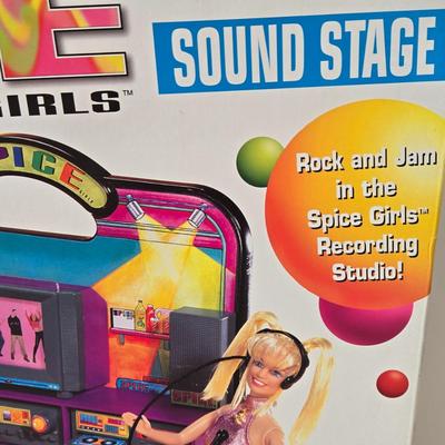 LOT 58B: Galoob Spice Girls Stage & Spice Girl Dolls