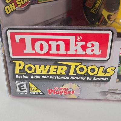 LOT 59B: New in Box Vintage VTECH Little Smart Smarty Talking Educational Toy & Tonka Toys Power Tools Set