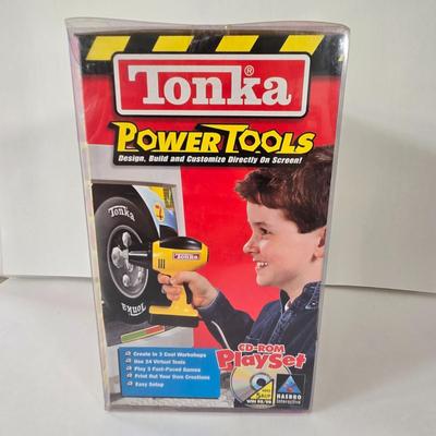 LOT 59B: New in Box Vintage VTECH Little Smart Smarty Talking Educational Toy & Tonka Toys Power Tools Set