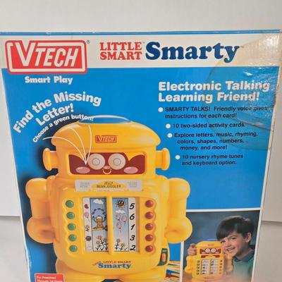 LOT 59B: New in Box Vintage VTECH Little Smart Smarty Talking Educational Toy & Tonka Toys Power Tools Set