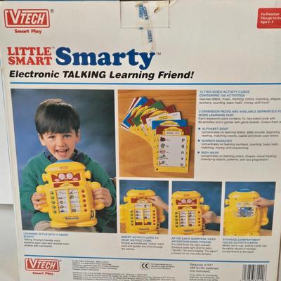 LOT 59B: New in Box Vintage VTECH Little Smart Smarty Talking Educational Toy & Tonka Toys Power Tools Set