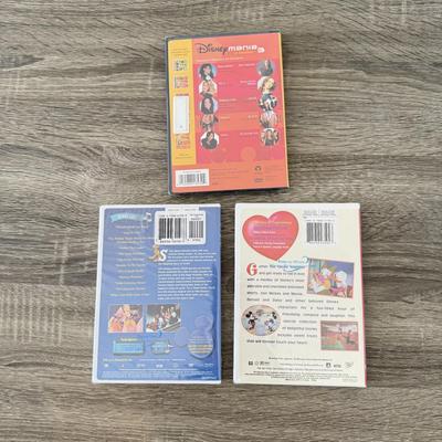 LOT 61B: NIP Walt Disney Treasures Mickey Mouse in Living Color 2-Disc DVD Set & More NIP Disney DVDs