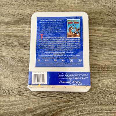 LOT 61B: NIP Walt Disney Treasures Mickey Mouse in Living Color 2-Disc DVD Set & More NIP Disney DVDs
