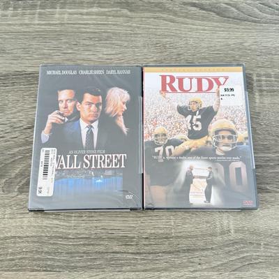 LOT 64B: NIP DVDs: 007 Die Another Day, Ocean's 11-13, Rudy, Wall Street, West Side Story, Philadelphia, Cannonball Run,...