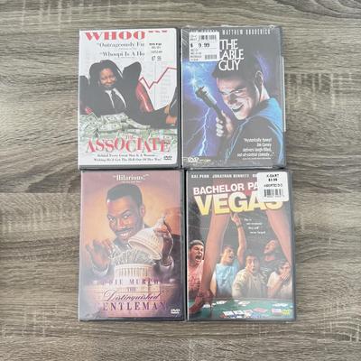 LOT 65B: NIP Comedy DVDs: Jackass Vol 2, Harlem Nights, Anger Management, Celtic Pride & More