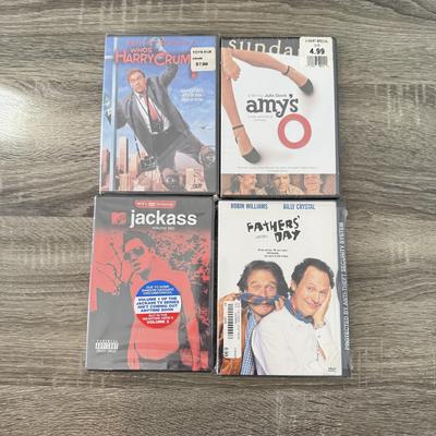 LOT 65B: NIP Comedy DVDs: Jackass Vol 2, Harlem Nights, Anger Management, Celtic Pride & More