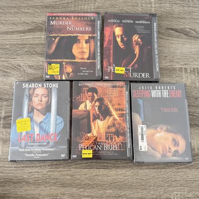 LOT 69B: NIP DVDs: West Dise Story, Phonebooth, The Bodyguard, Last Dance, Deep Blue Sea, Clean and Sober & More