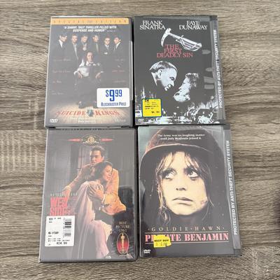 LOT 69B: NIP DVDs: West Dise Story, Phonebooth, The Bodyguard, Last Dance, Deep Blue Sea, Clean and Sober & More