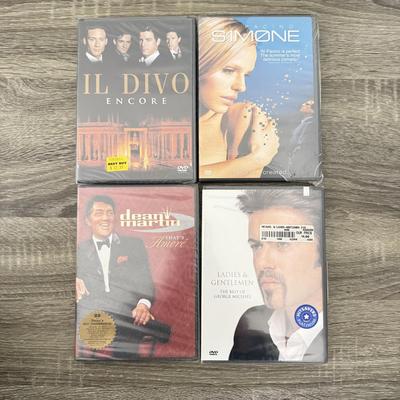 LOT 71B: NIP Music DVDs: Sonny and Cher, David Bowie, American Idol, Pink, Kelly Clarkson, Michael Jackson & More