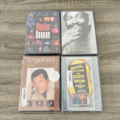 LOT 71B: NIP Music DVDs: Sonny and Cher, David Bowie, American Idol, Pink, Kelly Clarkson, Michael Jackson & More