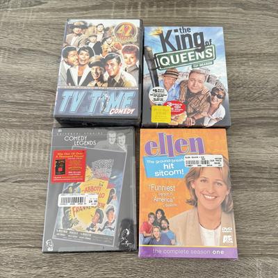 LOT 74B: NIP TV Show DVDs: Abbott and Costello, King of Queens, Little Rascals & More