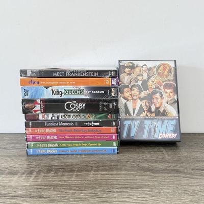 LOT 74B: NIP TV Show DVDs: Abbott and Costello, King of Queens, Little Rascals & More