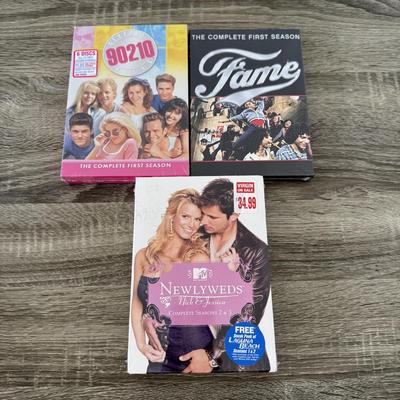 LOT 75B: NIP TV Show DVD Box Sets: Boy Meets World, 7th Heaven, Fame, Beverly Hills 90210, Grey's Anatomy, Army Wives &...