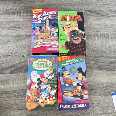 LOT 76A: Vintage Disney & Jim Henson Muppet Babies VHS Tape Collection