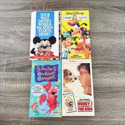 LOT 76A: Vintage Disney & Jim Henson Muppet Babies VHS Tape Collection