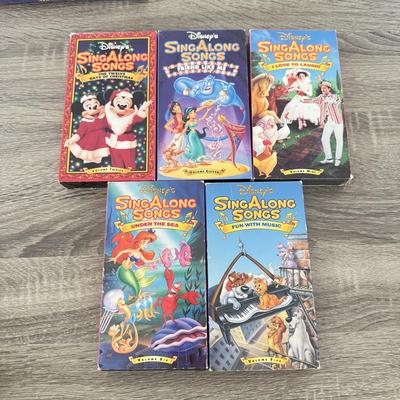 LOT 76A: Vintage Disney & Jim Henson Muppet Babies VHS Tape Collection