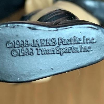 LOT 83 A: Jakks Pacific WWF Collection; Slammers Action Ring, NIP Final Count Series 1 Twist Of Fate, & More