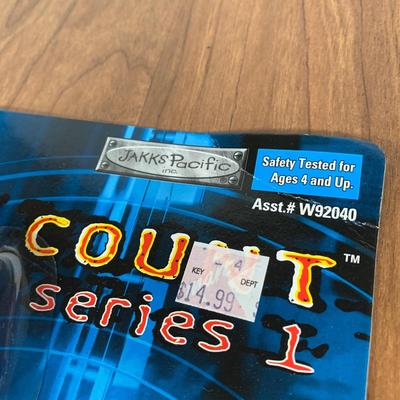 LOT 83 A: Jakks Pacific WWF Collection; Slammers Action Ring, NIP Final Count Series 1 Twist Of Fate, & More