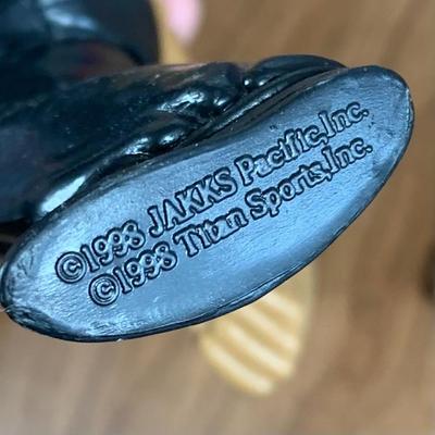 LOT 83 A: Jakks Pacific WWF Collection; Slammers Action Ring, NIP Final Count Series 1 Twist Of Fate, & More