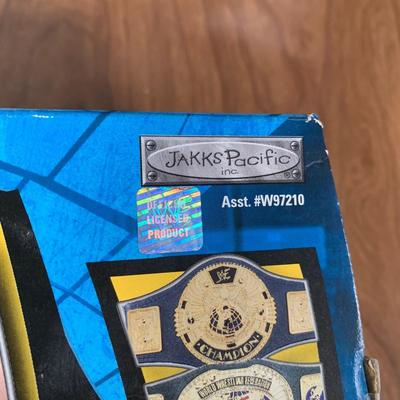 LOT 83 A: Jakks Pacific WWF Collection; Slammers Action Ring, NIP Final Count Series 1 Twist Of Fate, & More
