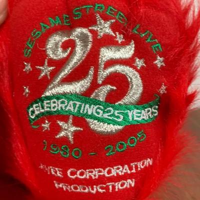 LOT 85 A: Sesame Street Elmo Collection; 2008 Fisher-Price Elmo Live! & 2002 Hokey Pokey Elmo, Limited Edition 25th Anniversary...