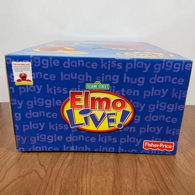 LOT 85 A: Sesame Street Elmo Collection; 2008 Fisher-Price Elmo Live! & 2002 Hokey Pokey Elmo, Limited Edition 25th Anniversary...