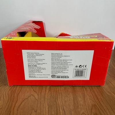 LOT 85 A: Sesame Street Elmo Collection; 2008 Fisher-Price Elmo Live! & 2002 Hokey Pokey Elmo, Limited Edition 25th Anniversary...