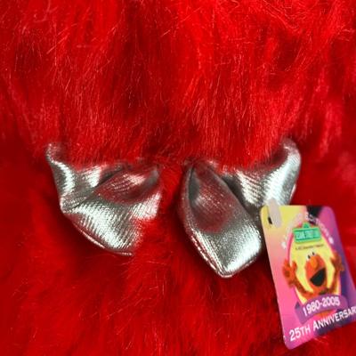 LOT 85 A: Sesame Street Elmo Collection; 2008 Fisher-Price Elmo Live! & 2002 Hokey Pokey Elmo, Limited Edition 25th Anniversary...