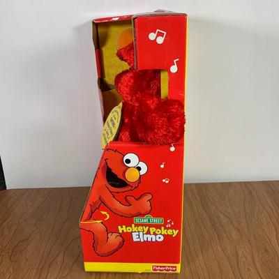 LOT 85 A: Sesame Street Elmo Collection; 2008 Fisher-Price Elmo Live! & 2002 Hokey Pokey Elmo, Limited Edition 25th Anniversary...