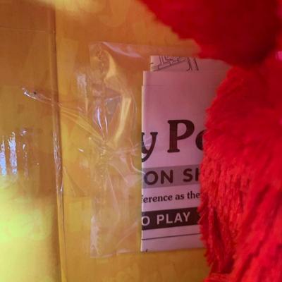 LOT 85 A: Sesame Street Elmo Collection; 2008 Fisher-Price Elmo Live! & 2002 Hokey Pokey Elmo, Limited Edition 25th Anniversary...