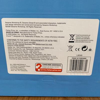 LOT 85 A: Sesame Street Elmo Collection; 2008 Fisher-Price Elmo Live! & 2002 Hokey Pokey Elmo, Limited Edition 25th Anniversary...