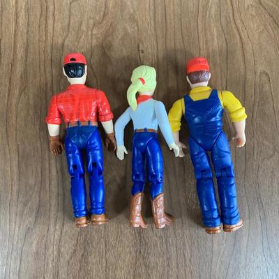 LOT 87 A: Tonka Farm Toys Collection; People, Animals, Fences, Cart, & More