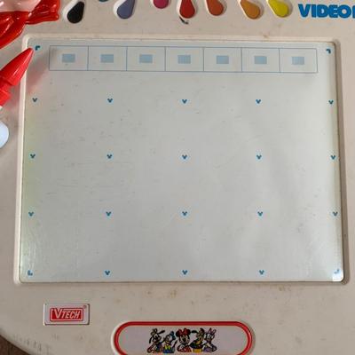 LOT 88 B: 2000 Wild Planet Radio DJ Broadcast Studio & 1993 Vtech Disney's Mickey Mouse Video Painter
