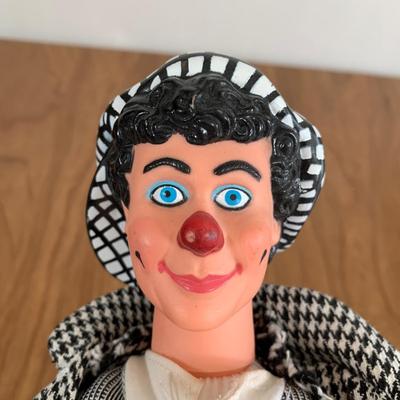 LOT 89 A: Vintage David Larible Ringling Bros. And Barnum & Bailey Clown Doll w/ Clown Coin Bank, & More