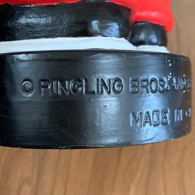 LOT 89 A: Vintage David Larible Ringling Bros. And Barnum & Bailey Clown Doll w/ Clown Coin Bank, & More