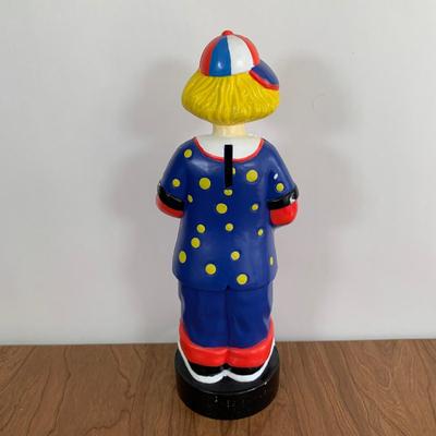 LOT 89 A: Vintage David Larible Ringling Bros. And Barnum & Bailey Clown Doll w/ Clown Coin Bank, & More