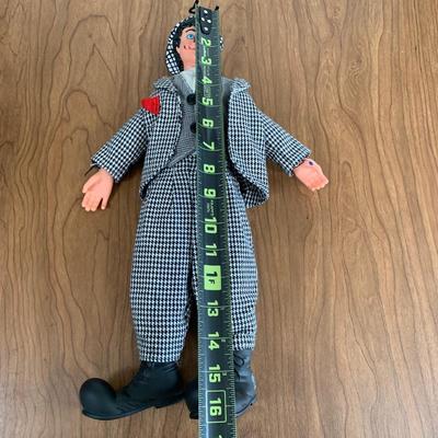 LOT 89 A: Vintage David Larible Ringling Bros. And Barnum & Bailey Clown Doll w/ Clown Coin Bank, & More