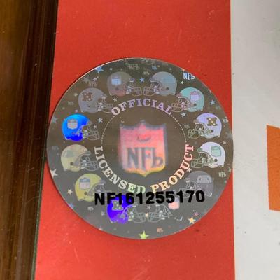 LOT 91 A: NFL Miami Dolphins Sweatshirt & NIP 2004 McFarlane Sports Picks Ricky Williams Figurine