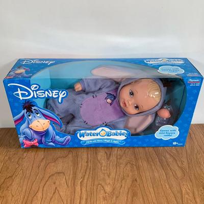 LOT 92 A: 2006 NIP Playmates Water Babies Collection; Sesame Street Oscar The Grouch, Disney Eeyore, & Nickelodeon SpongeBob SquarePants