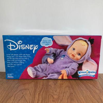 LOT 92 A: 2006 NIP Playmates Water Babies Collection; Sesame Street Oscar The Grouch, Disney Eeyore, & Nickelodeon SpongeBob SquarePants