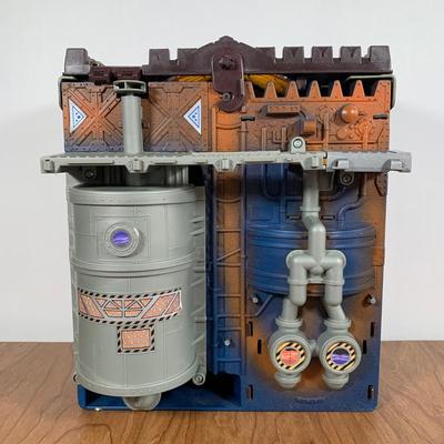 LOT 96 B: 1991 Kenner Animated Batman Wayne Manor Bat Cave Playset