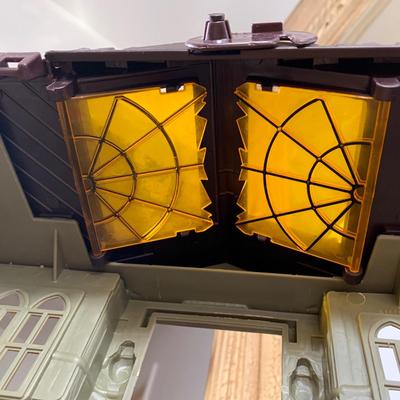 LOT 96 B: 1991 Kenner Animated Batman Wayne Manor Bat Cave Playset