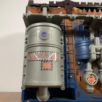 LOT 96 B: 1991 Kenner Animated Batman Wayne Manor Bat Cave Playset