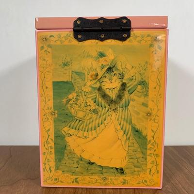 LOT 98 A: NIP 1988 Limited Edition Numbered Jeanette Curley Enesco Gift Gallery Londondary Ladies "Prudence" Musical Jack In...