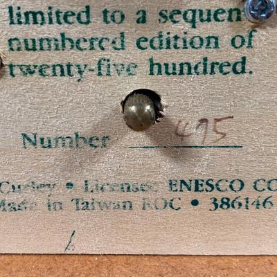 LOT 98 A: NIP 1988 Limited Edition Numbered Jeanette Curley Enesco Gift Gallery Londondary Ladies "Prudence" Musical Jack In...