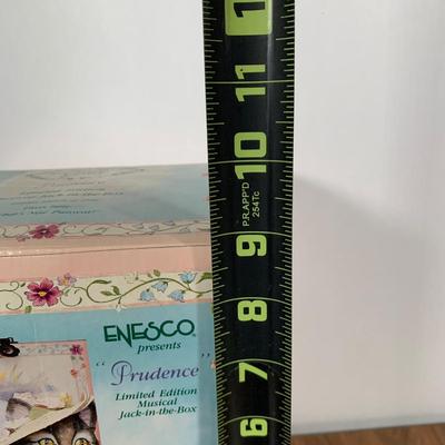 LOT 98 A: NIP 1988 Limited Edition Numbered Jeanette Curley Enesco Gift Gallery Londondary Ladies "Prudence" Musical Jack In...