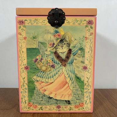 LOT 98 A: NIP 1988 Limited Edition Numbered Jeanette Curley Enesco Gift Gallery Londondary Ladies "Prudence" Musical Jack In...