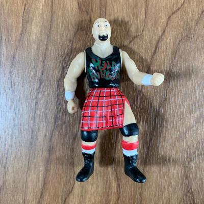 LOT 100 A: 1998 NWO WCW C-Pen, 1999 Collectible Playing Cards, & Miniature Figurines