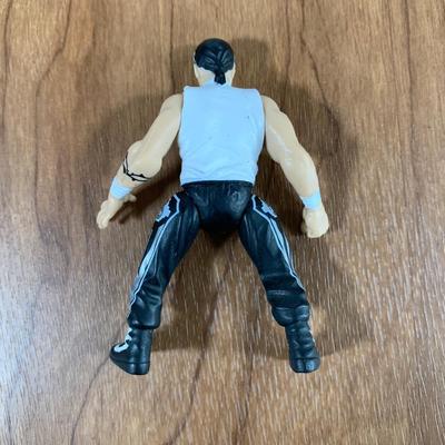 LOT 100 A: 1998 NWO WCW C-Pen, 1999 Collectible Playing Cards, & Miniature Figurines